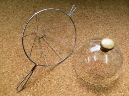 松屋式ペーパードリップ用　金枠&ドーム型むらし蓋セット(20杯用)